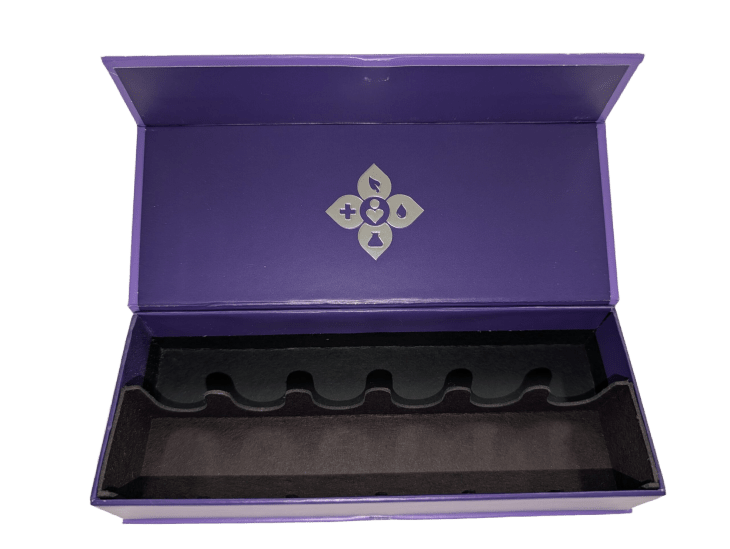 custom rigid box with foam insert