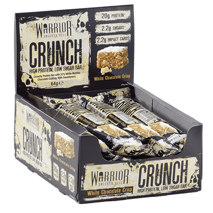 custom countertop display with roll stock snack packaging