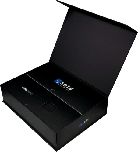 custom rigid box with insert