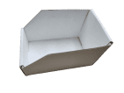 Bin corrugated box style